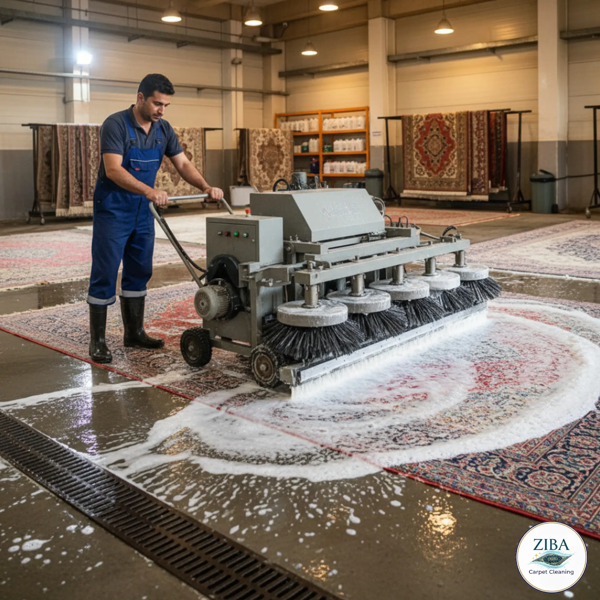 شستشوی فرش 1 شست و شوی فرش